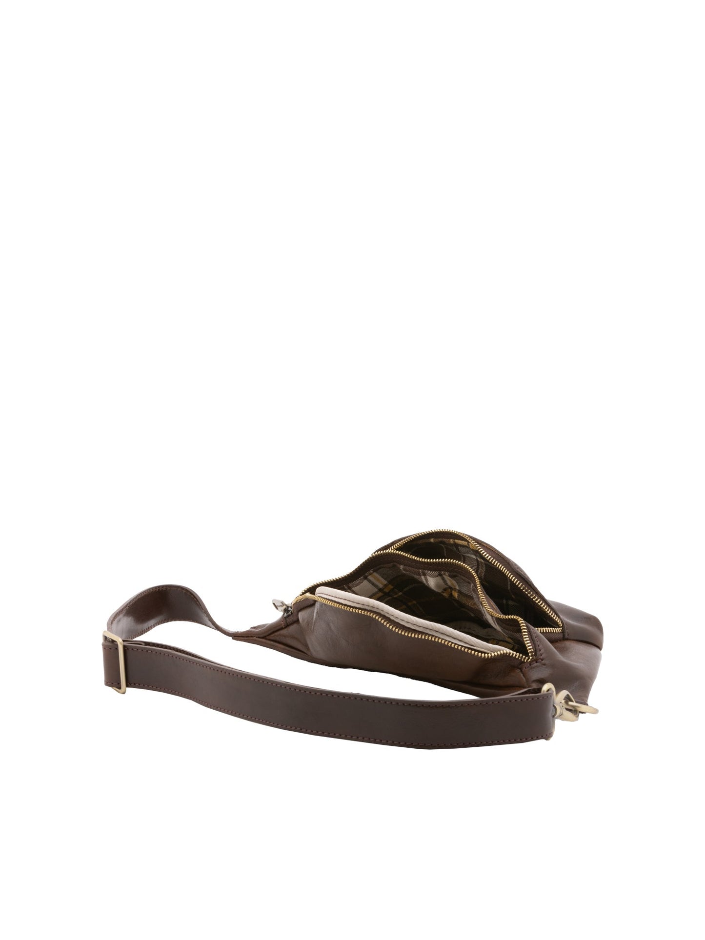 Marsupio da uomo In Vera pelle Made in Italy 37x16,5x10 cm