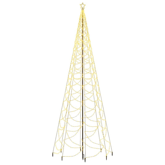 vidaXL Christmas Tree Decoration Holiday Xmas Tree Lights with Spikes LEDs