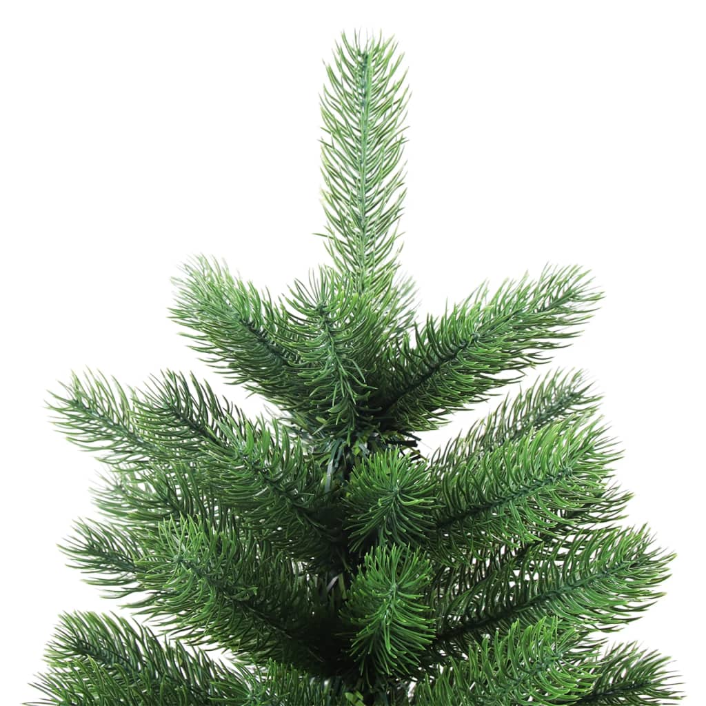 vidaXL Artificial Pre-lit Christmas Tree Holiday Decoration Xmas Tree Green
