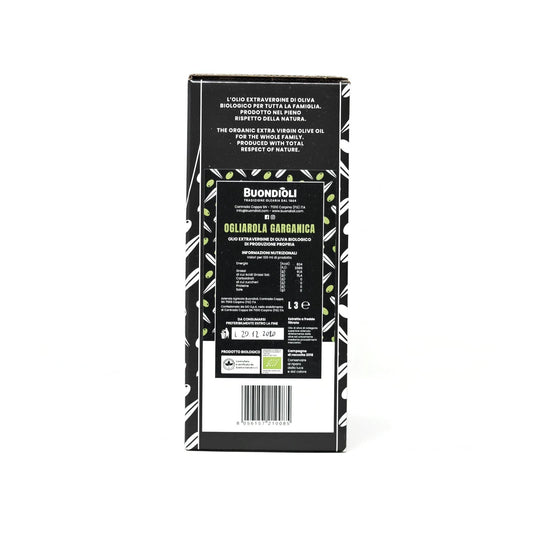 Bag in box 3L Olio EVO Bio Ogliarola Garganica Buondioli