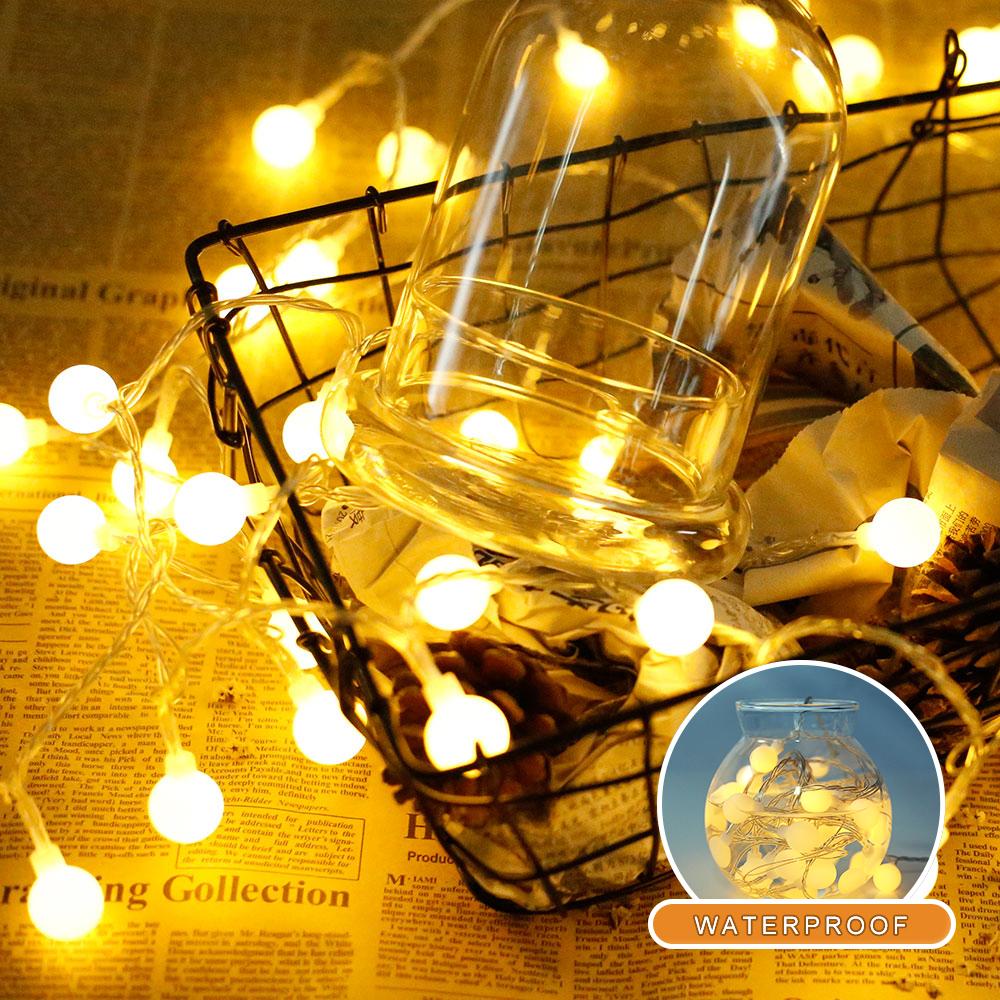 Globe Fairy String Lights Christmas Decoration